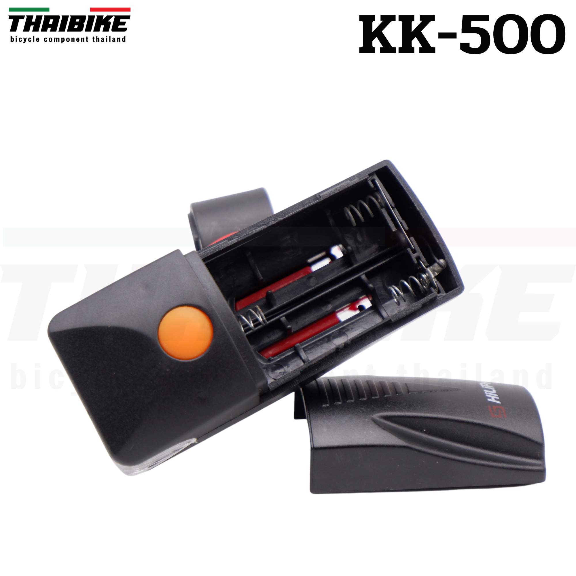 ไฟหน้าจักรยาน ไฟท้ายติดจักรยานแบบใช้ถ่าน