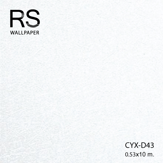 วอลเปเปอร์สีพื้น แท็กเจอร์ไหม สีขาว CYX-D43