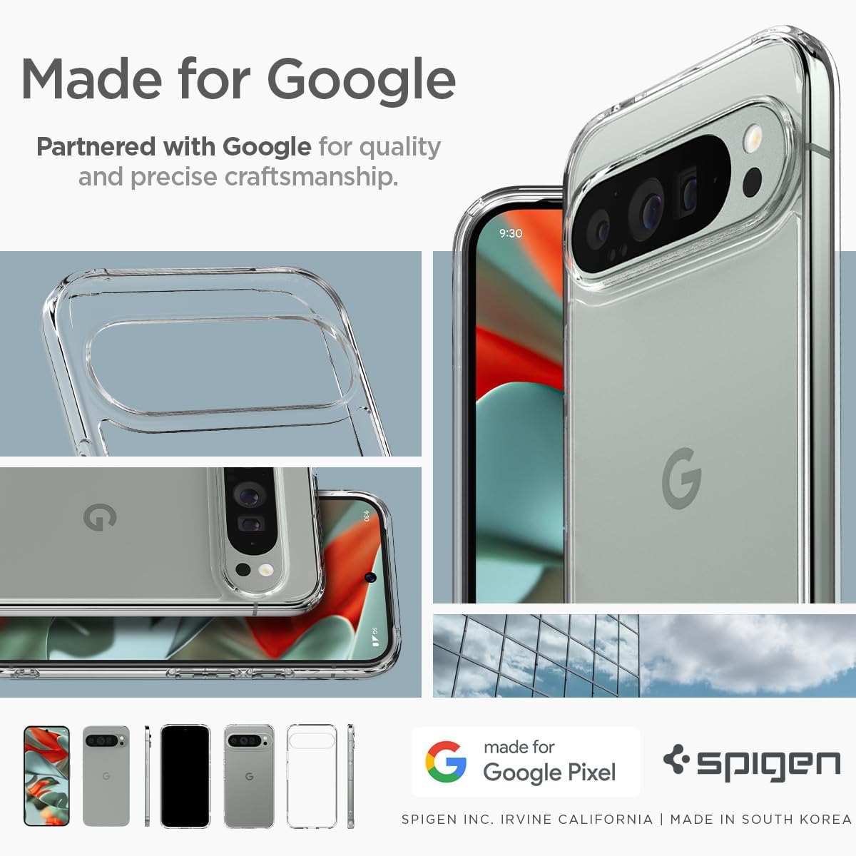 Spigen Ultra Hybrid Designed for Pixel 9 Pro XL Case