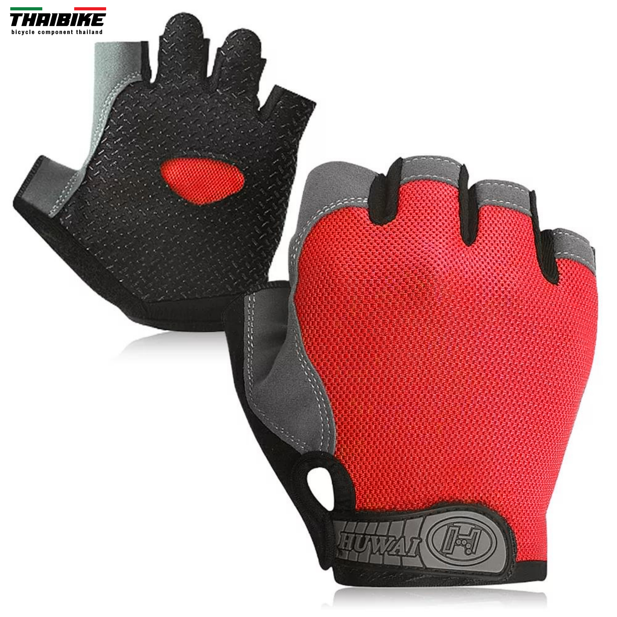 ถุงมือปั่นจักรยาน ถุงมือมอเตอร์ไซต์ THAIBIKE SAIDINI