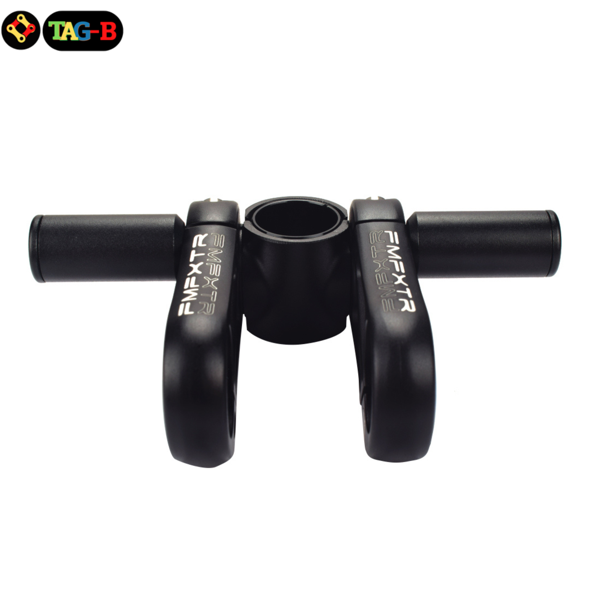 สเต็มจักรยานปรับระดับ 360 องศา ยี่ห้อ FMFอลูมิเนียม 31.8 รุ่นมีที่ยึดไฟ