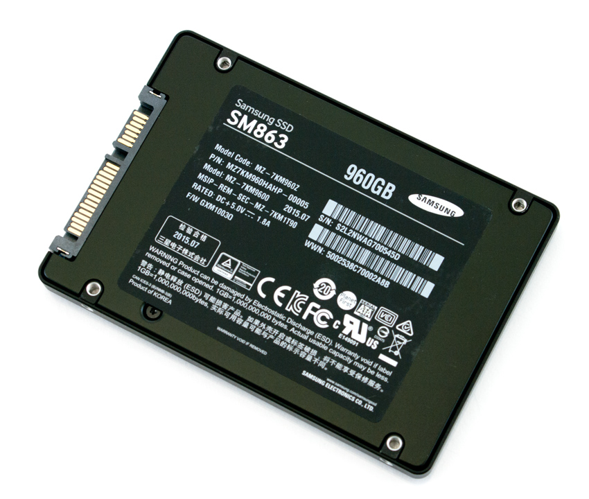 PM853T MZ7GE960HMHP-00003 SAMSUNG 960GB SATA 6GB 2.5" MLC ENTERPRISE SSD (มีสินค้าพร้อมส่ง)
