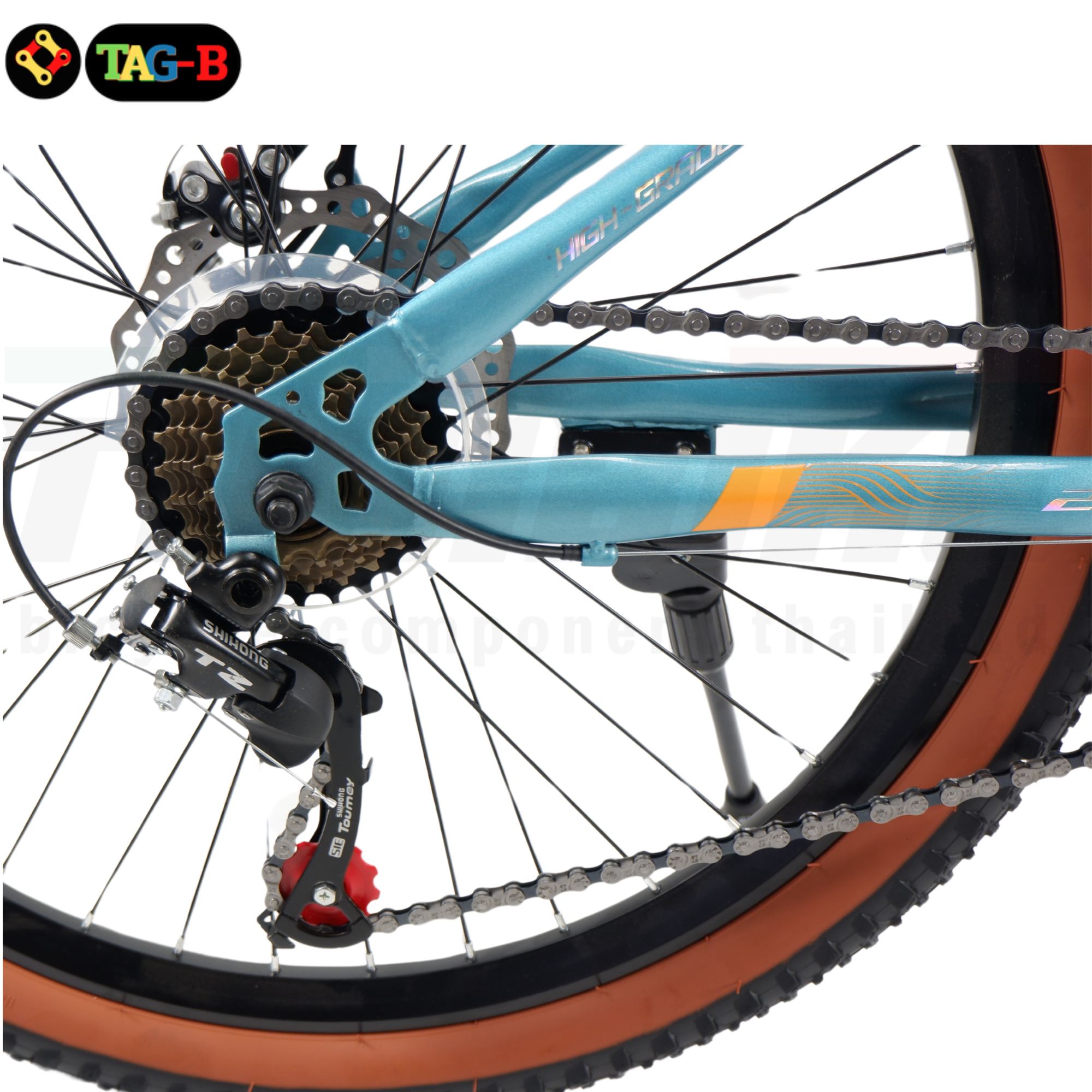 จักรยานเสือภูเขา CANDY รุ่น TM-008 ล้อ 24นิ้ว 21SP