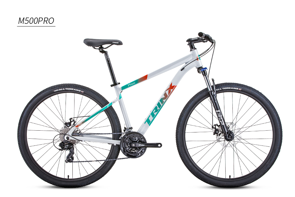 ***SALE*** TRINX : M500 Pro เสือภูเขาล้อ 29" เฟรมอลูมเนียมอัลลอยด์ เกียร์ Shimano 24 สปีด ดิสเบรคเคเบิ้ล โช้กล็อกได้