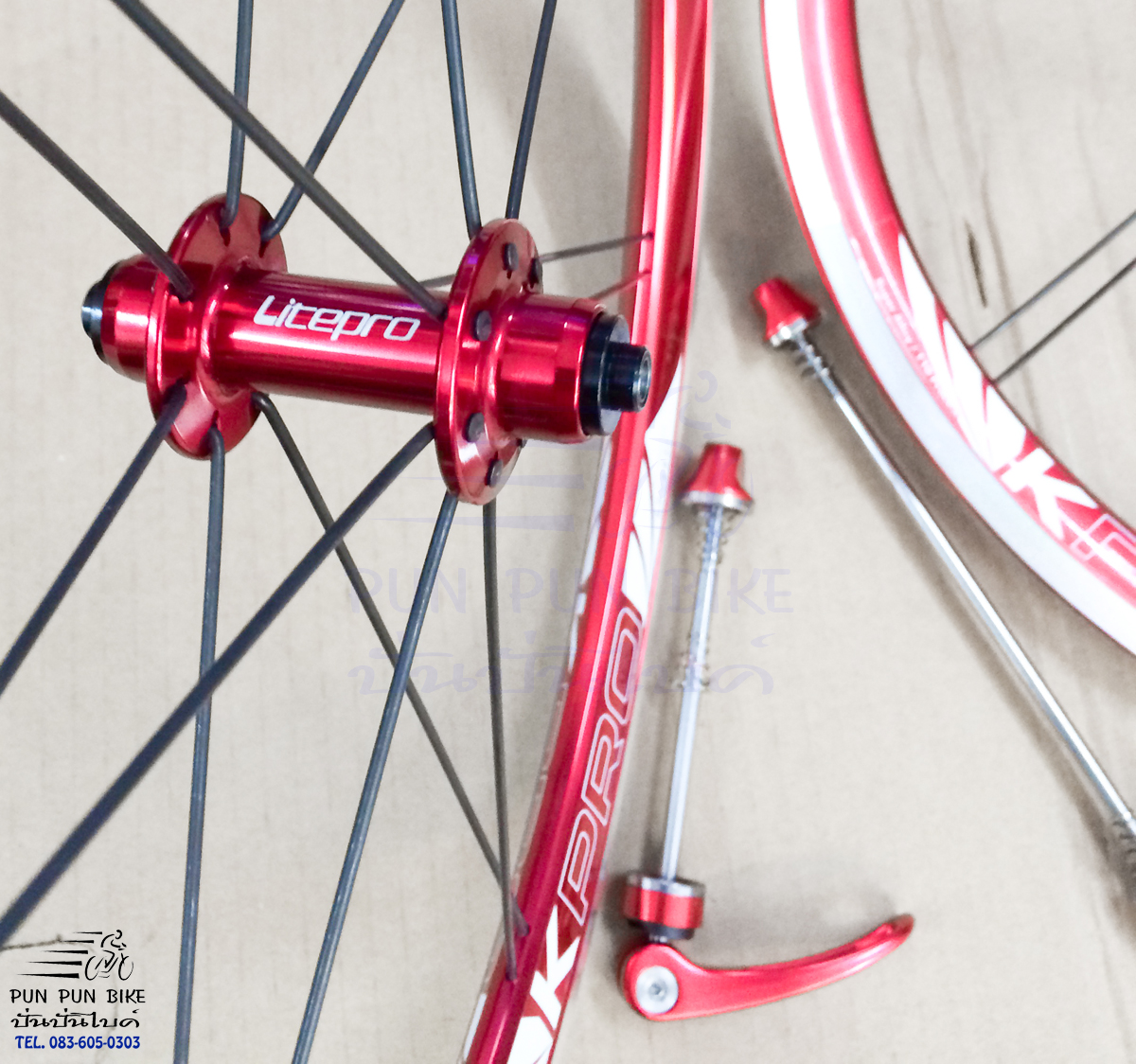 LITEPRO ชุดล้อ KPRO 20"(406) ซี่คู่