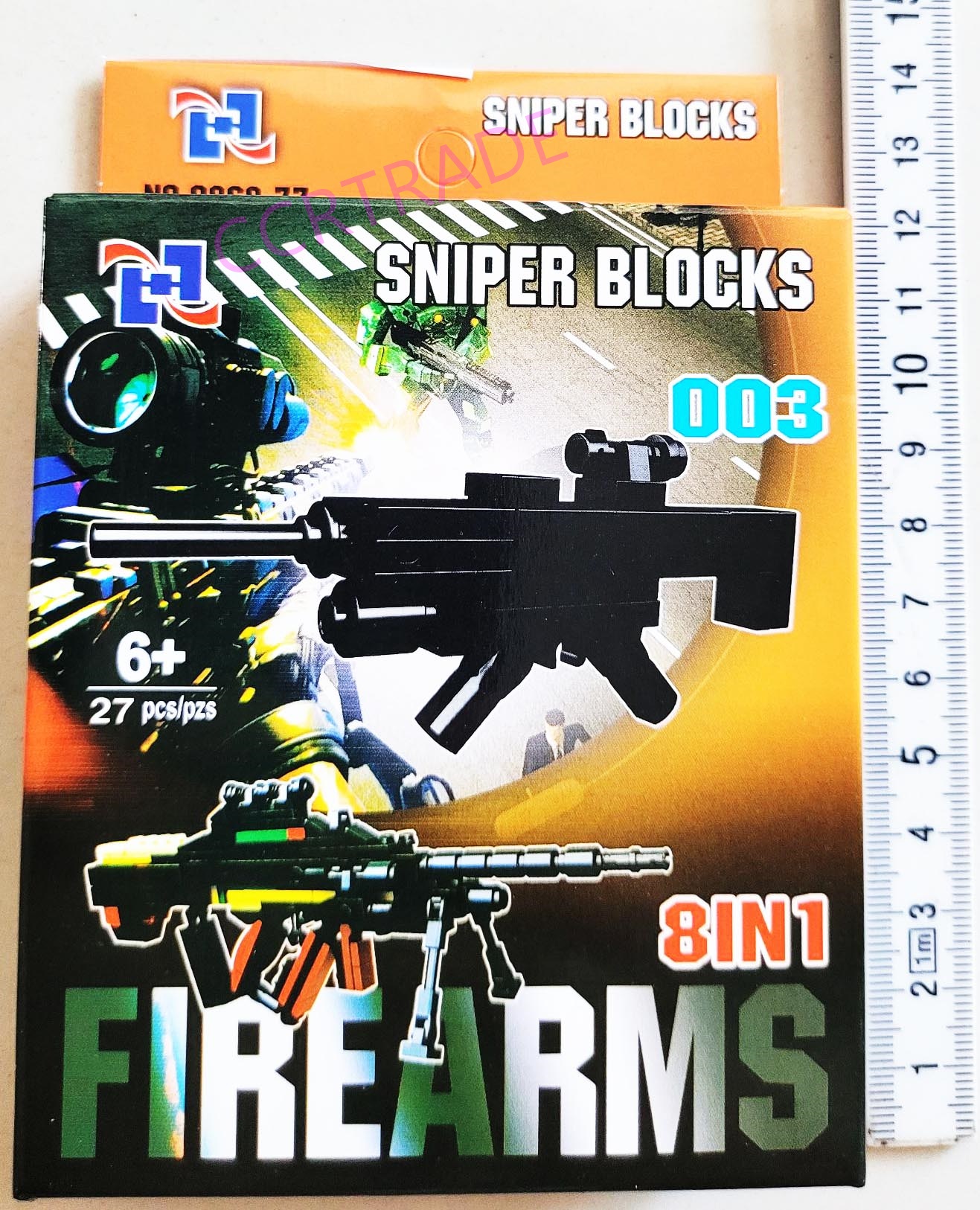 เลโก้ปืนสไนเปอร์ 8 แบบกล่องใหญ่ 9.5x13.5 ซม.