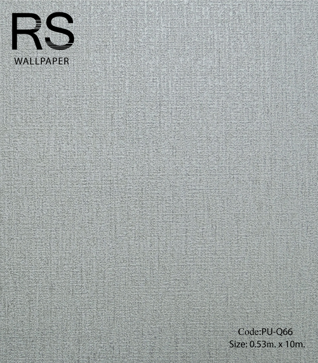 วอลเปเปอร์พื้นเรียบโทนสีเทาอมสีม่วงอ่อน PU-Q66