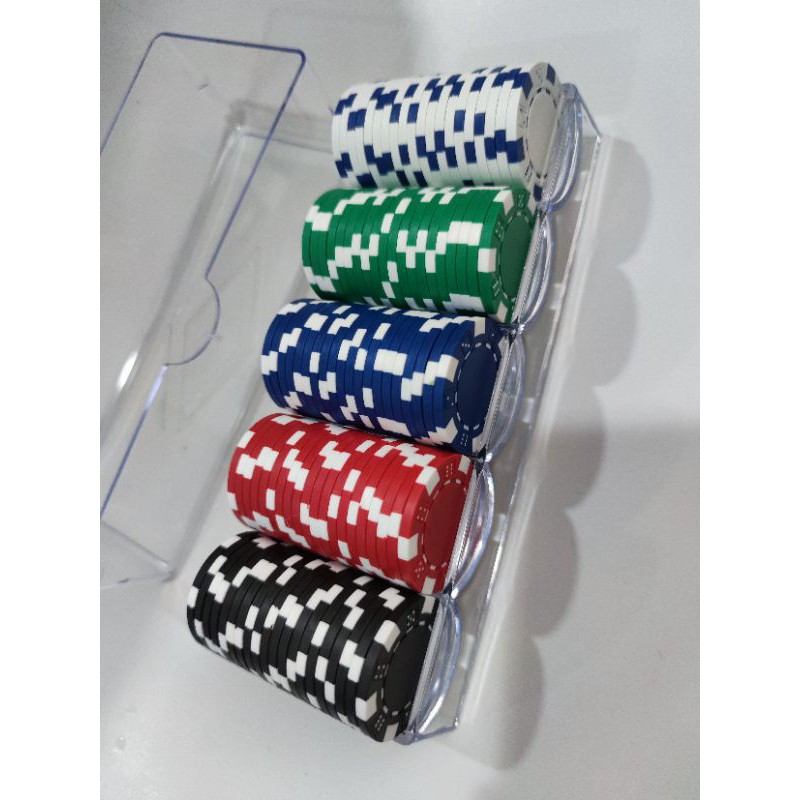 ชุดเกมคาสิโน ของเล่นคาสิโน พร้อมกล่องใส พร้อมส่งจากไทย