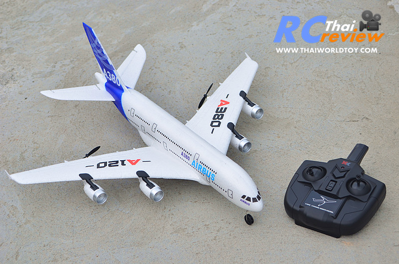 Mini A-380 3Ch 6Gyro เครื่องบินโดยสารบังคับ