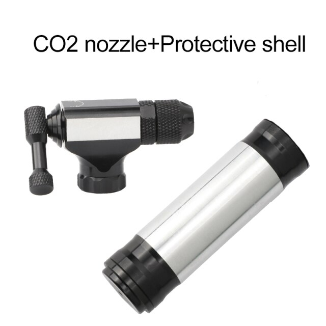 สูบลมจักรยาน มอเตอร์ไซต์ MEROCA Bicycle CO2 cylinder pump Gas NozzleMEROCA CO2 Inflator