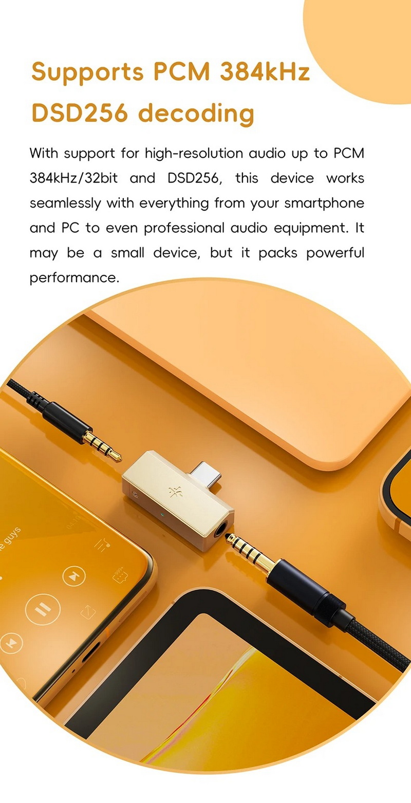 Snowsky Tiny DAC/AMP พกพาจิ๋ว เล็กแต่ทรงพลัง รองรับ PCM 384kHz และ DSD256 ประกันศูนย์ไทย