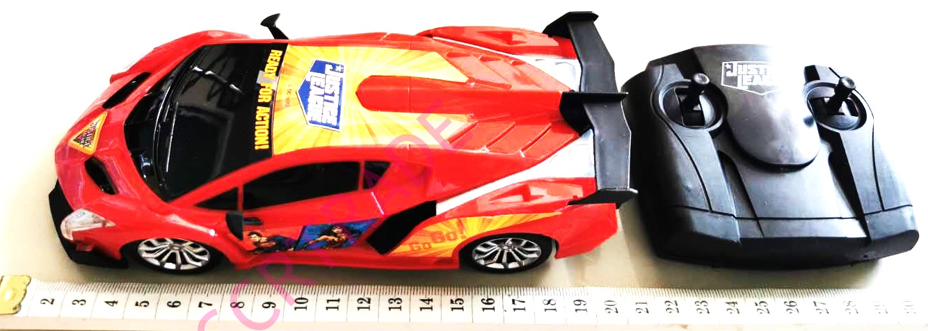 รถสปอร์ต DC บังคับไร้สาย มีไฟหน้า 11x25 ซม.กล่อง(ลิขสิทธิ์แท้)(1x3)