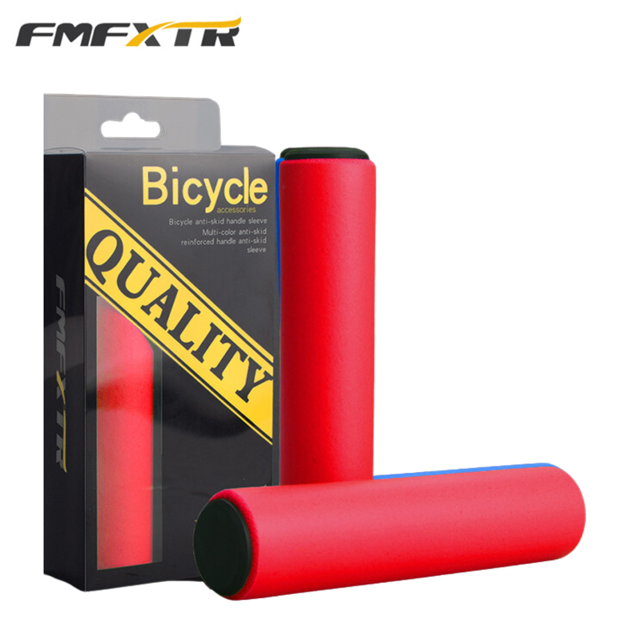 ปลอกแฮนด์จักรยานแบบซิลิโคน หนานุ่ม FMFXTR