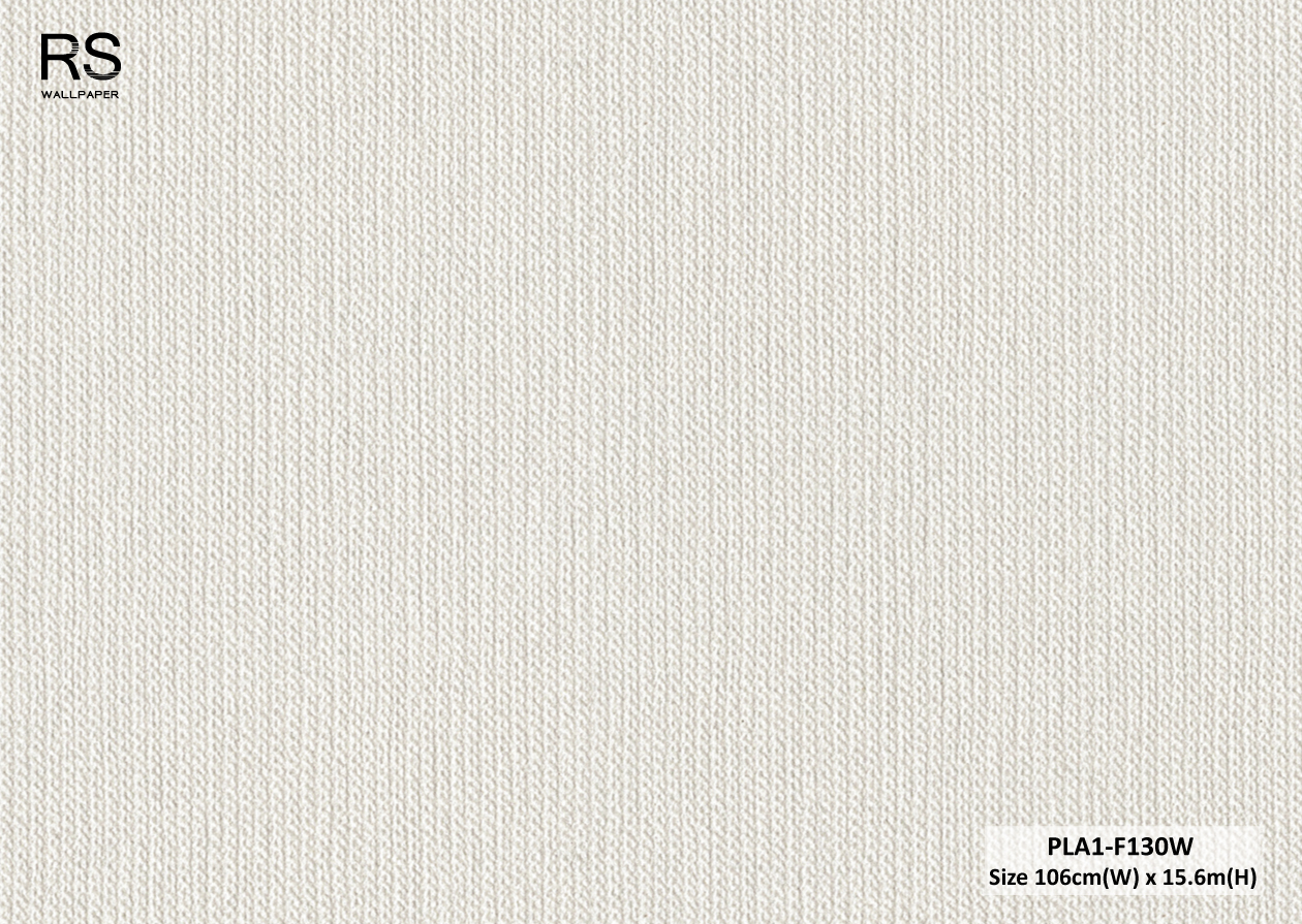 วอลเปเปอร์ สีเทาอ่อน PLA1-F130W
