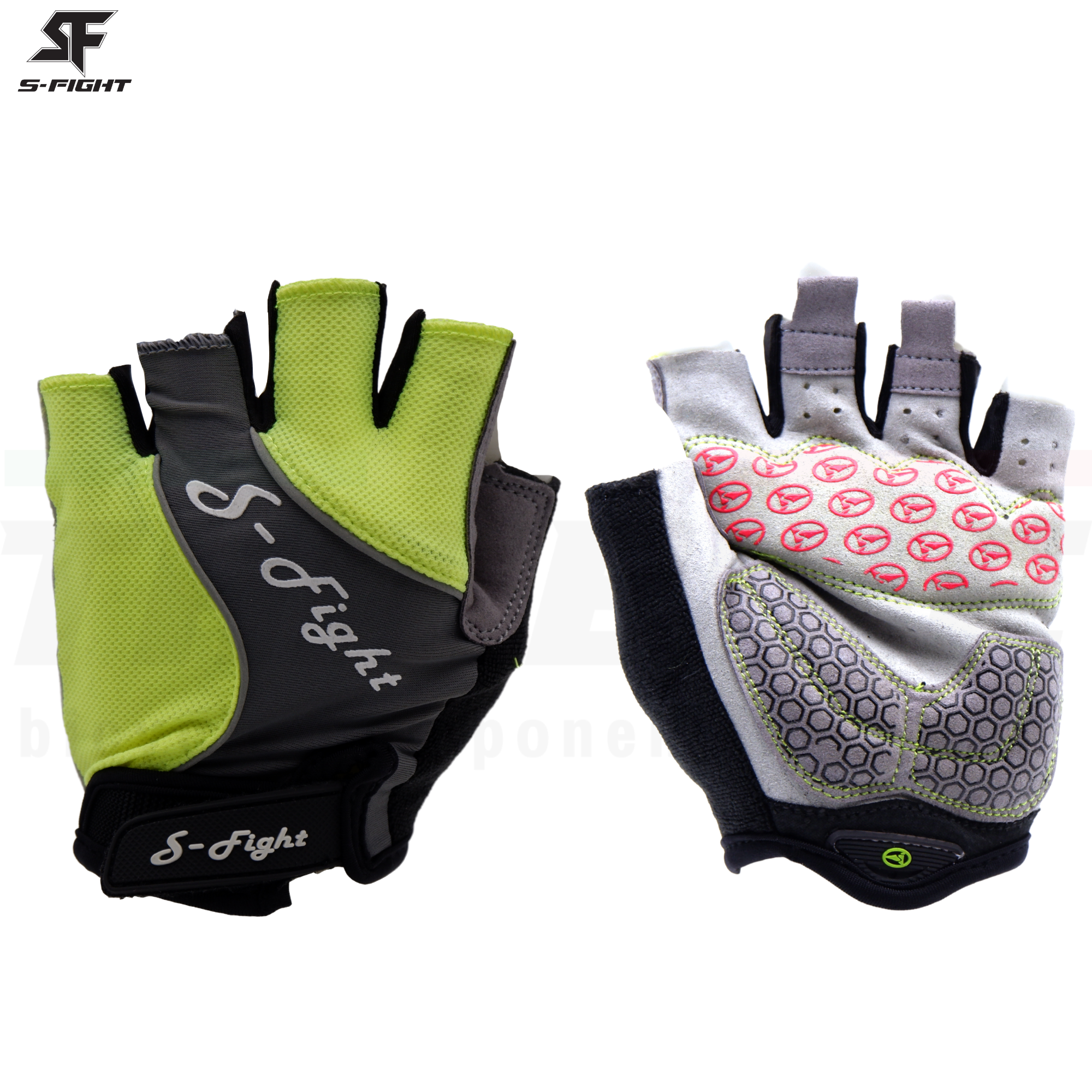 ถุงมือปั่นจักรยานเสือหมอบ เสือภูเขา S-FIGHT รุ่น SGR-02
