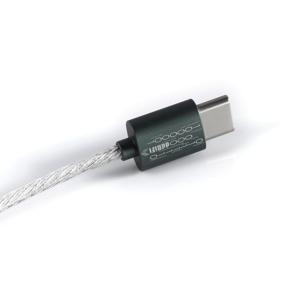 ขาย DD TC05 V2 สายแปลง TypeC เป็น TypeC สาย OCC ชุบเงิน