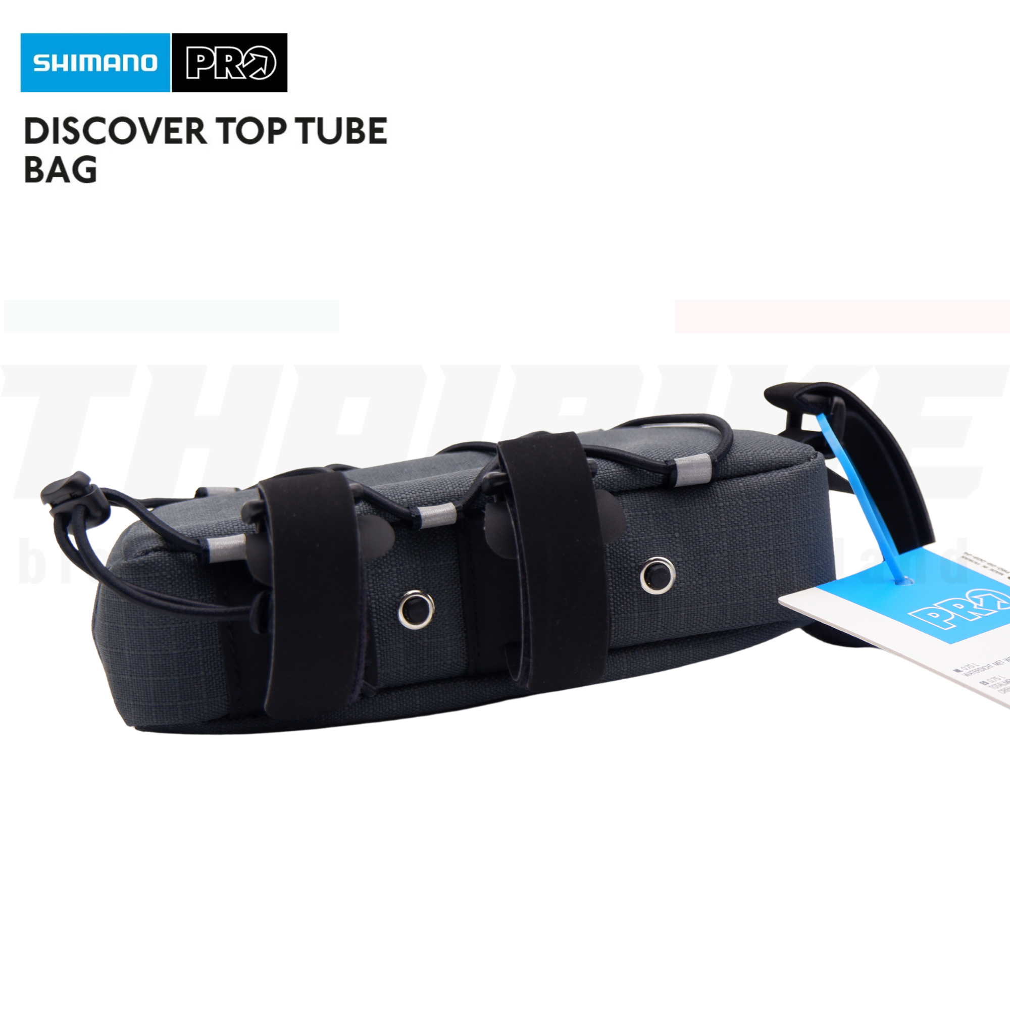 กระเป๋าบนเฟรมจักรยาน SHIMANO PRO GRAVEL รุ่น 0.7L DISCOVER TOP TUBE BAG