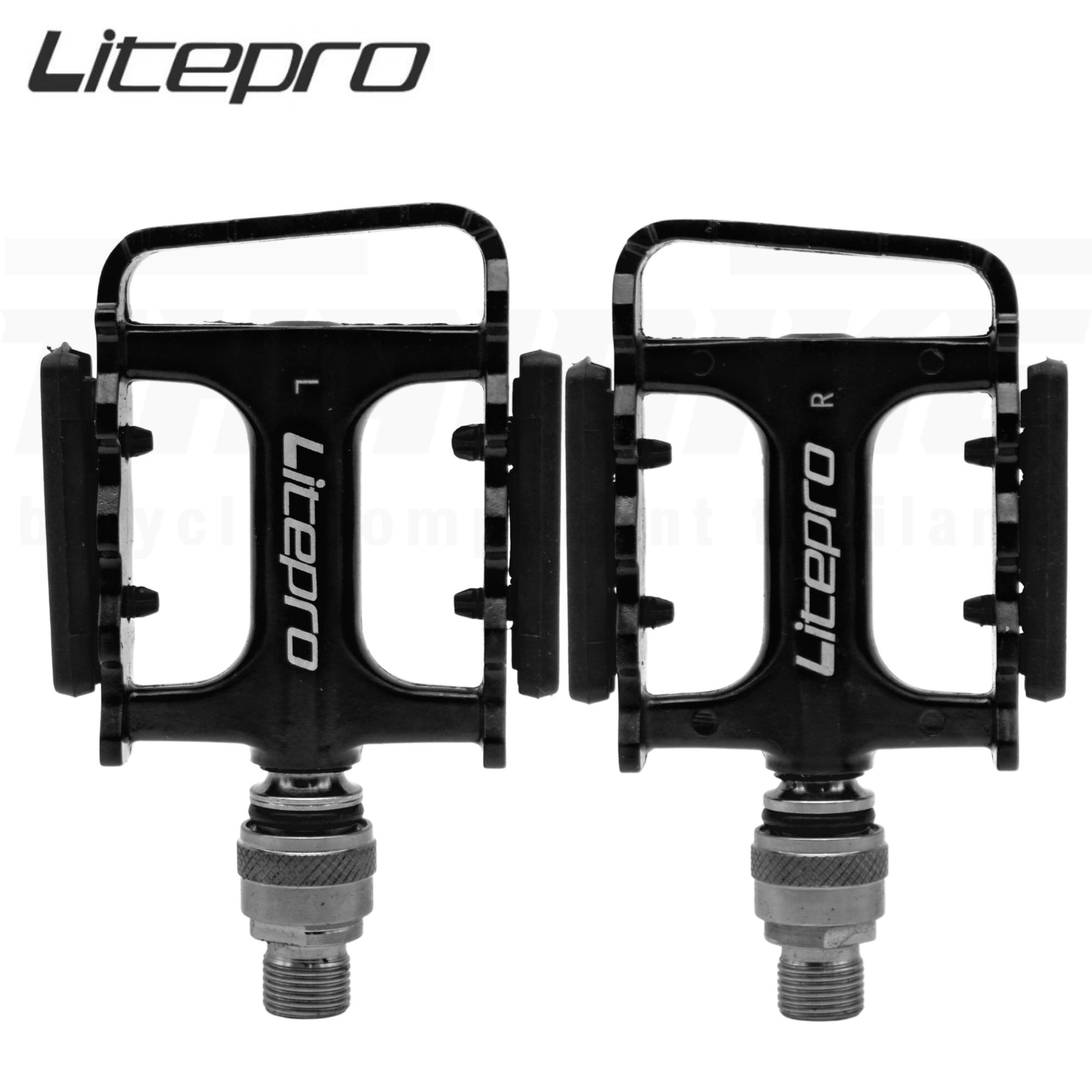 บันไดจักรยาน LITEPRO แบบปลดเร็ว รุ่น LITEPRO F-286 รุ่นมีทับทิม บันไดปลดเร็ว