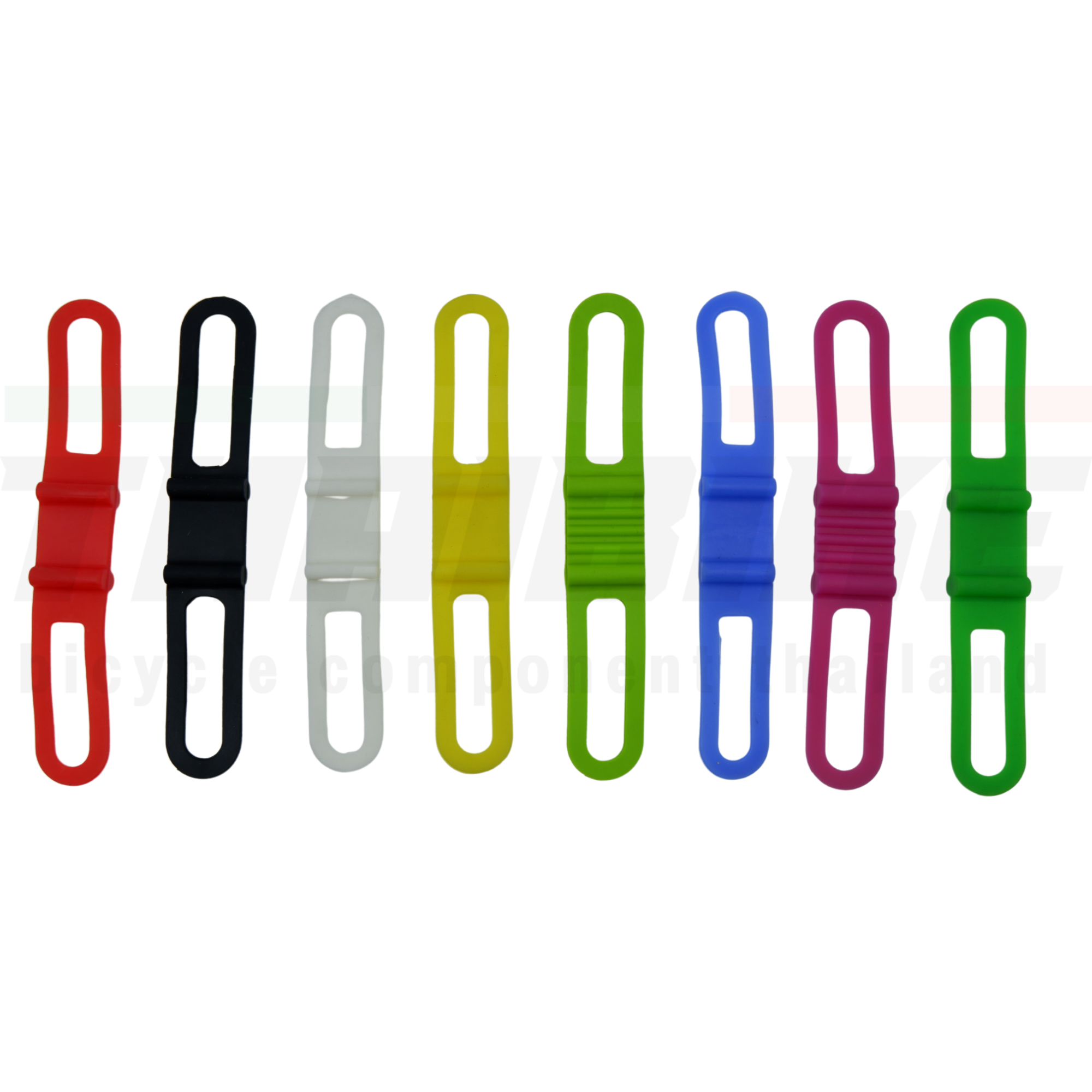 สายรัดซิลิโคนสำหรับติดไฟฉายจักรยาน