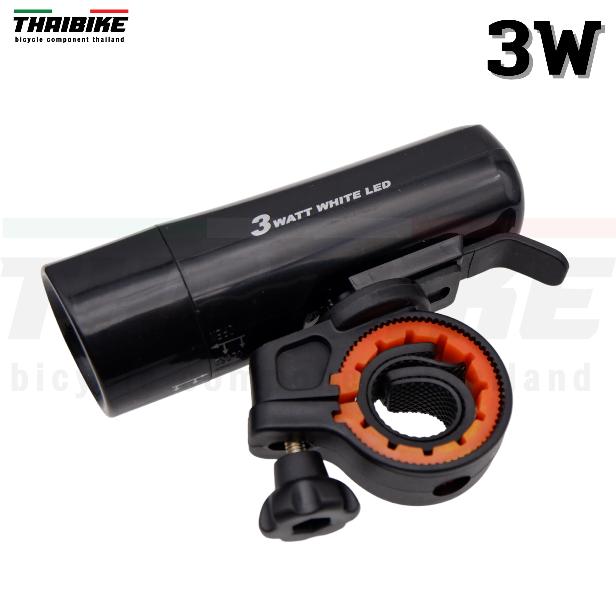 ไฟหน้าจักรยาน WILDWOLF 3W แบบใช้ถ่าน 3A