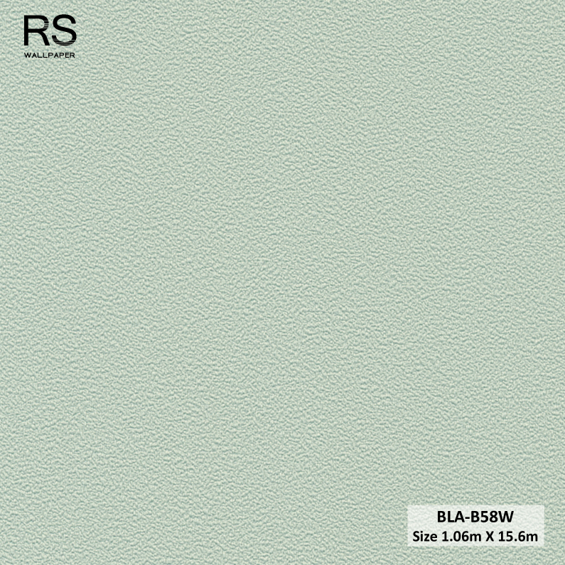 วอลเปเปอร์ สีพื้นเทาอ่อนอมเขียวอ่อน BLA-B58W