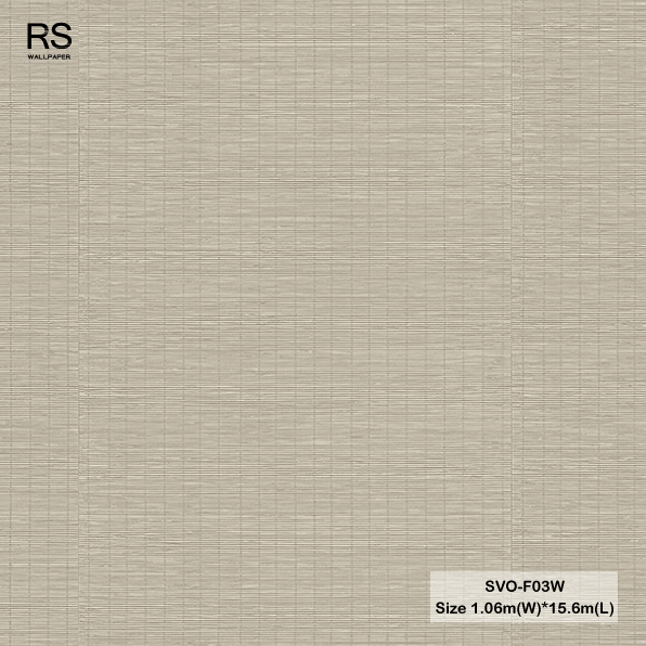 วอลเปเปอร์สไตล์ญี่ปุ่นลายเสื่อ สีเทา SVO-F03W