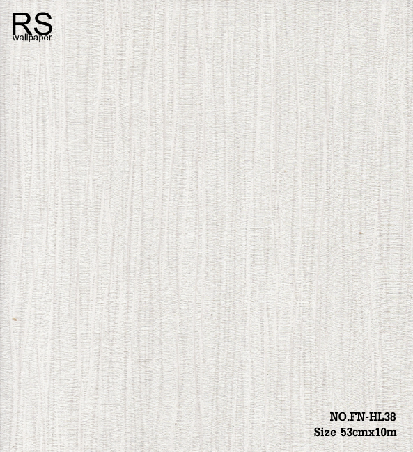 วอลเปเปอร์ สีพื้นครีม มีเทกเจอร์ลายเส้นในตัว FN-HL38