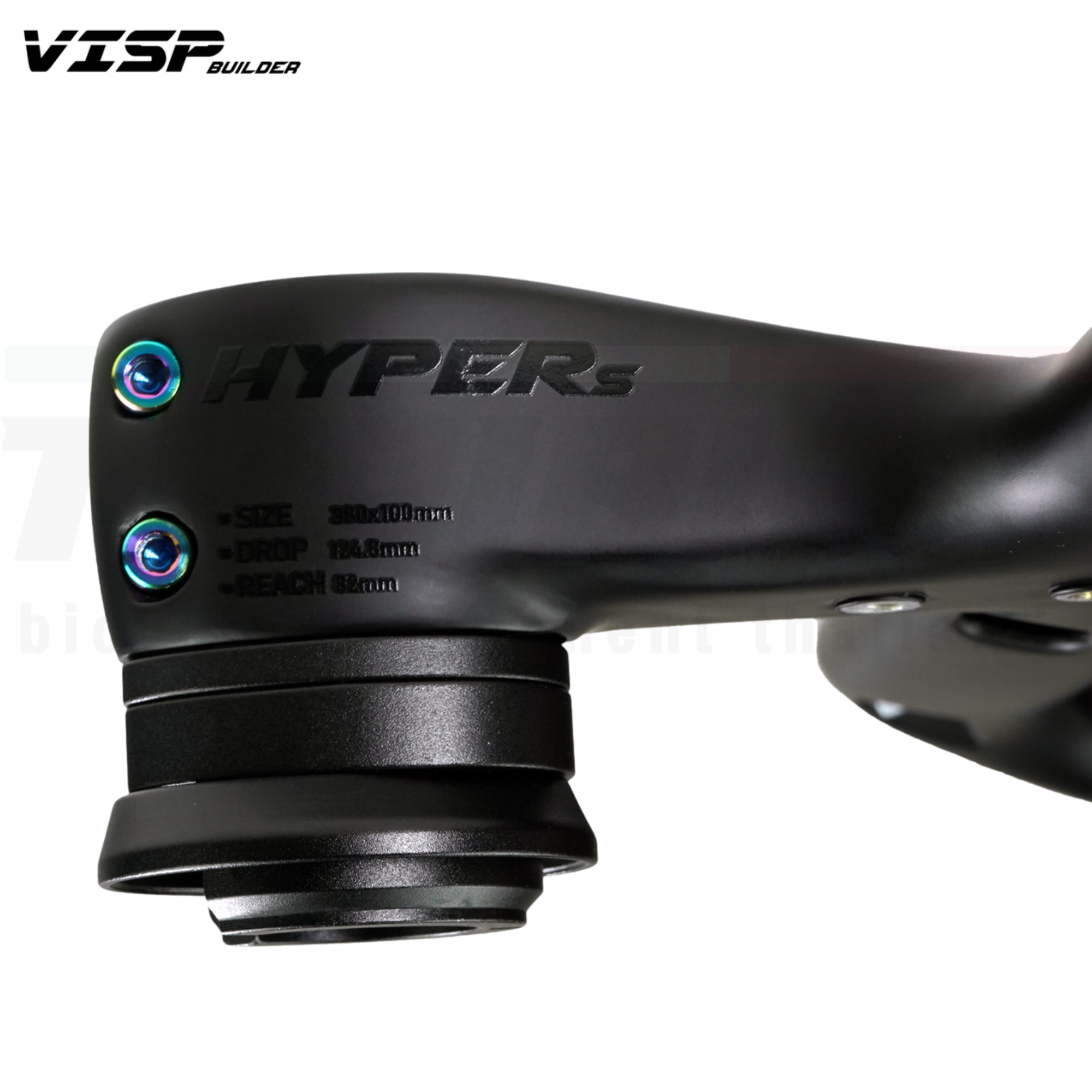 แฮนด์จักรยานคาร์บอนอินทิเกรตเสือหมอบ VISP BUILDER รุ่น HYPER-S