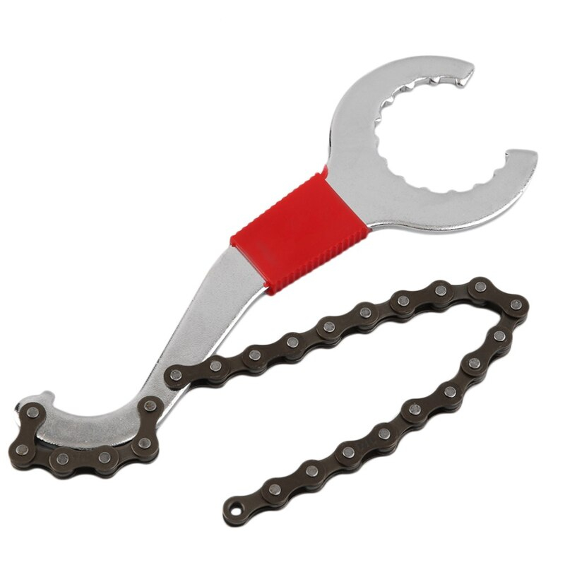 ประแจโซ่ถอดกะโหลกและเฟืองหลังจักรยาน