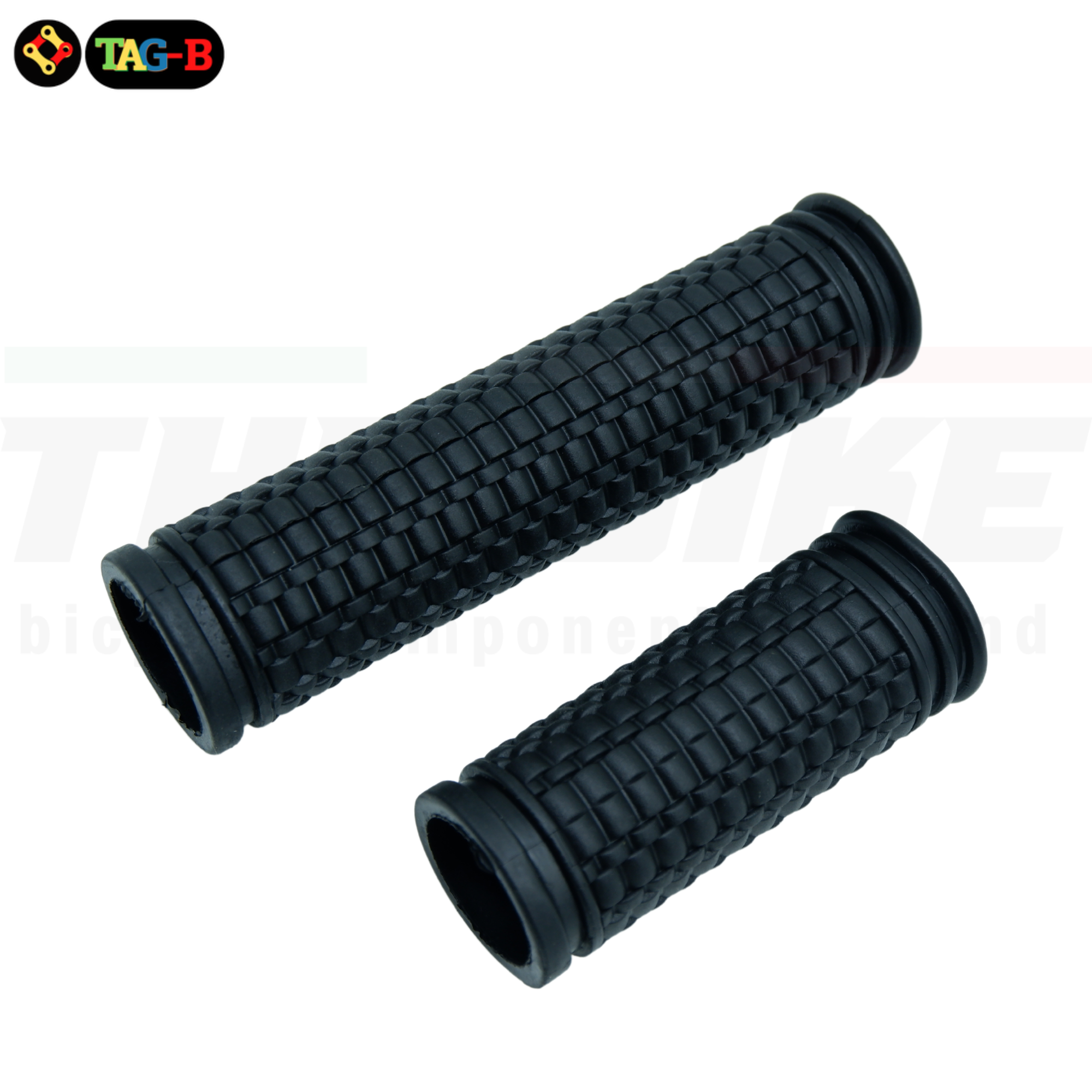 ปลอกแฮนด์จักรยานแบบยาง สั้นข้างยาวข้าง ปลอกแฮนด์รถพับ