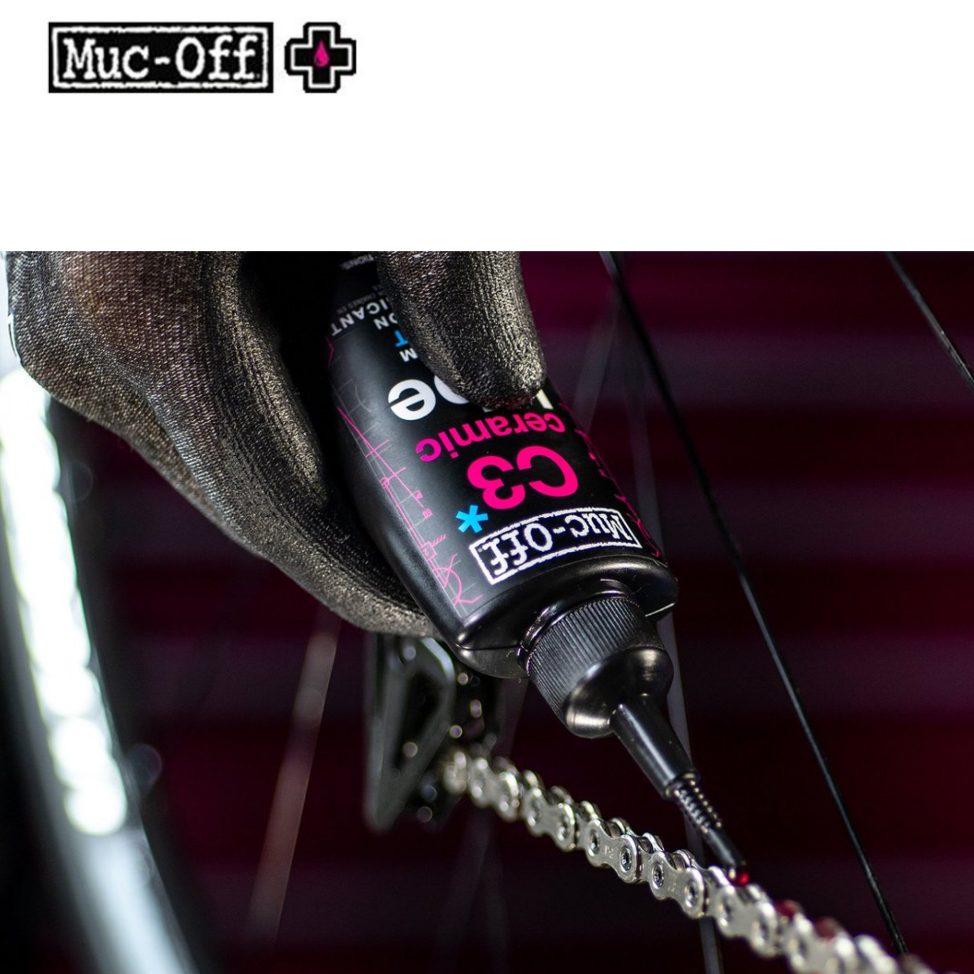 น้ำมันหยอดโซ่จักรยานพรีเมี่ยม MUC-OFF CERAMIC C3 แบบเปียก แบบแห้ง WET/DRY 50ml 120ml