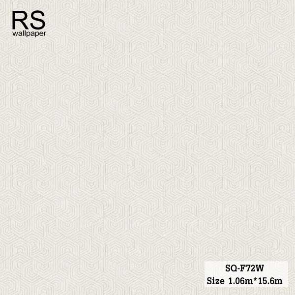 วอลเปเปอร์สไตล์โมเดิร์น ลายคณิตศิลป์ สีครีม SQ-F72W
