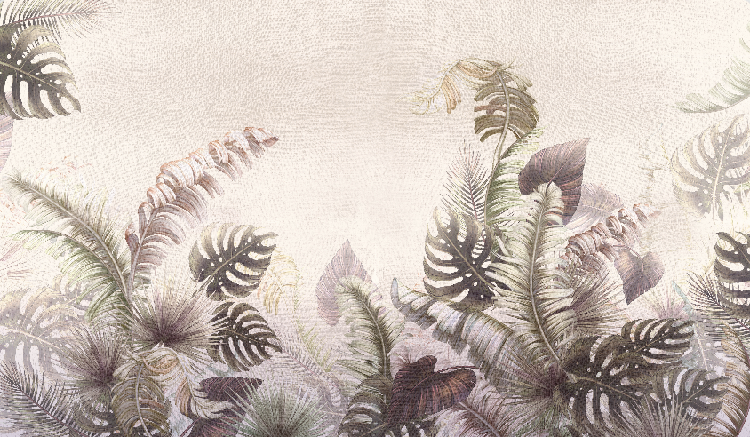 วอลเปเปอร์ภาพป่าเขตร้อน Tropical (สั่งผลิต)
