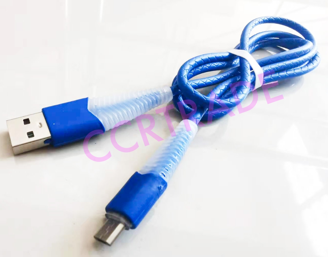 สายชาร์ทซัมซุง 1 ม. มีไฟกล่องใส 21.5 ซม.