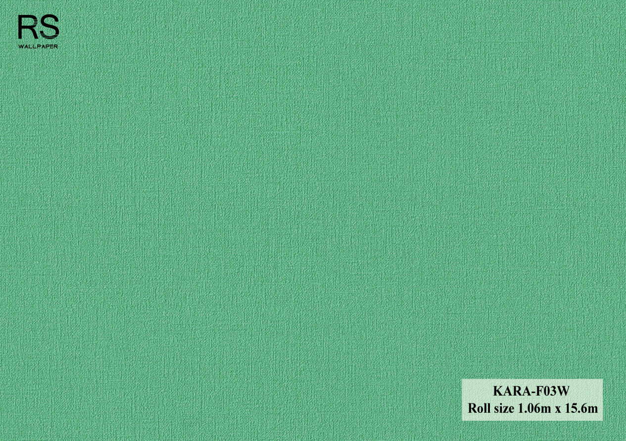 วอลเปเปอร์ สีเขียว KARA-F03W