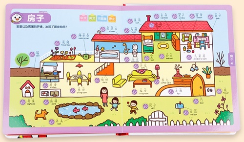 หนังสือพูดได้ สองภาษา จีน-อังกฤษ