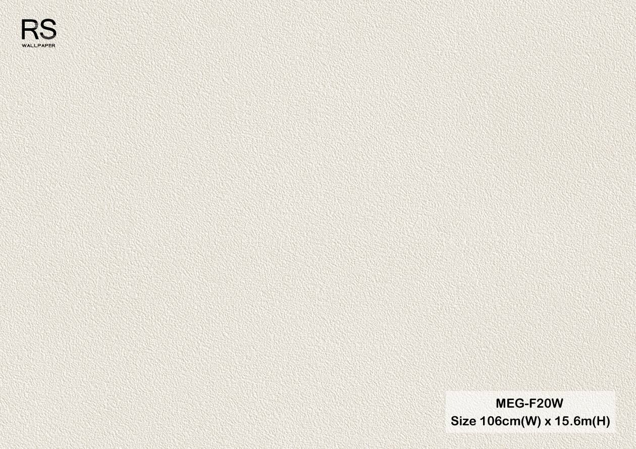 วอลเปเปอร์ สีเทาอ่อนอมครีม MEG-F20W