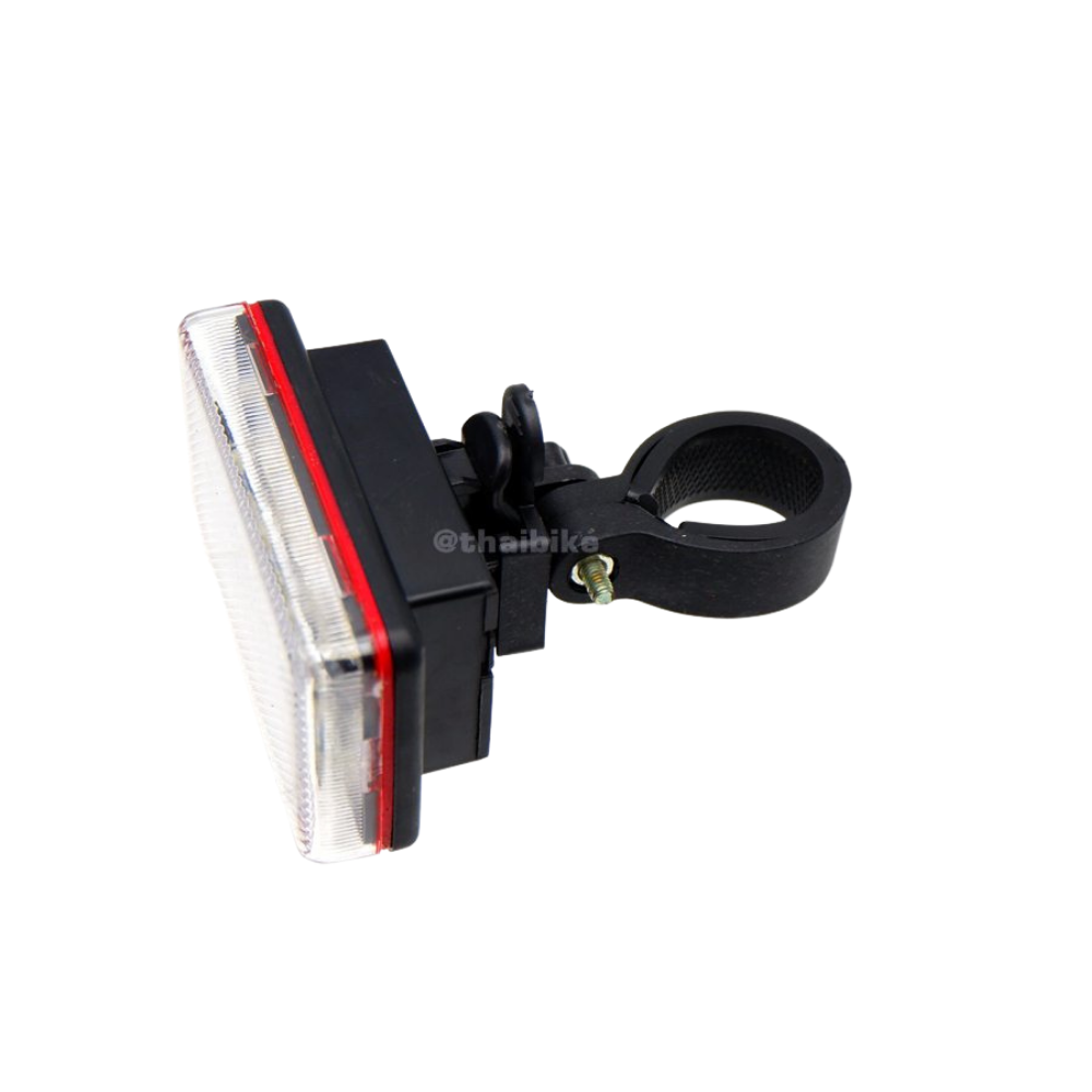 ไฟท้ายจักรยานแบบใช้ถ่าน 12 LED ไฟ3สี