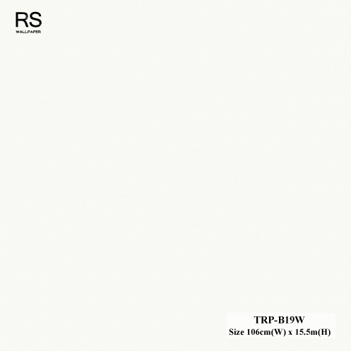 วอลเปเปอร์สีครีมอมขาว TRP-B19W