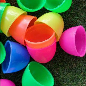 ไข่จับฉลาก ขนาดเท่าไข่ไก่ หลากสี 10 ฟอง ♥️ส่งไว♥️งานดี