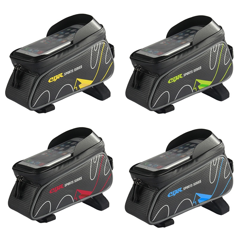 กระเป๋าคาดเฟรมจักรยานใส่มือถือขนาด 6 นิ้ว CBR