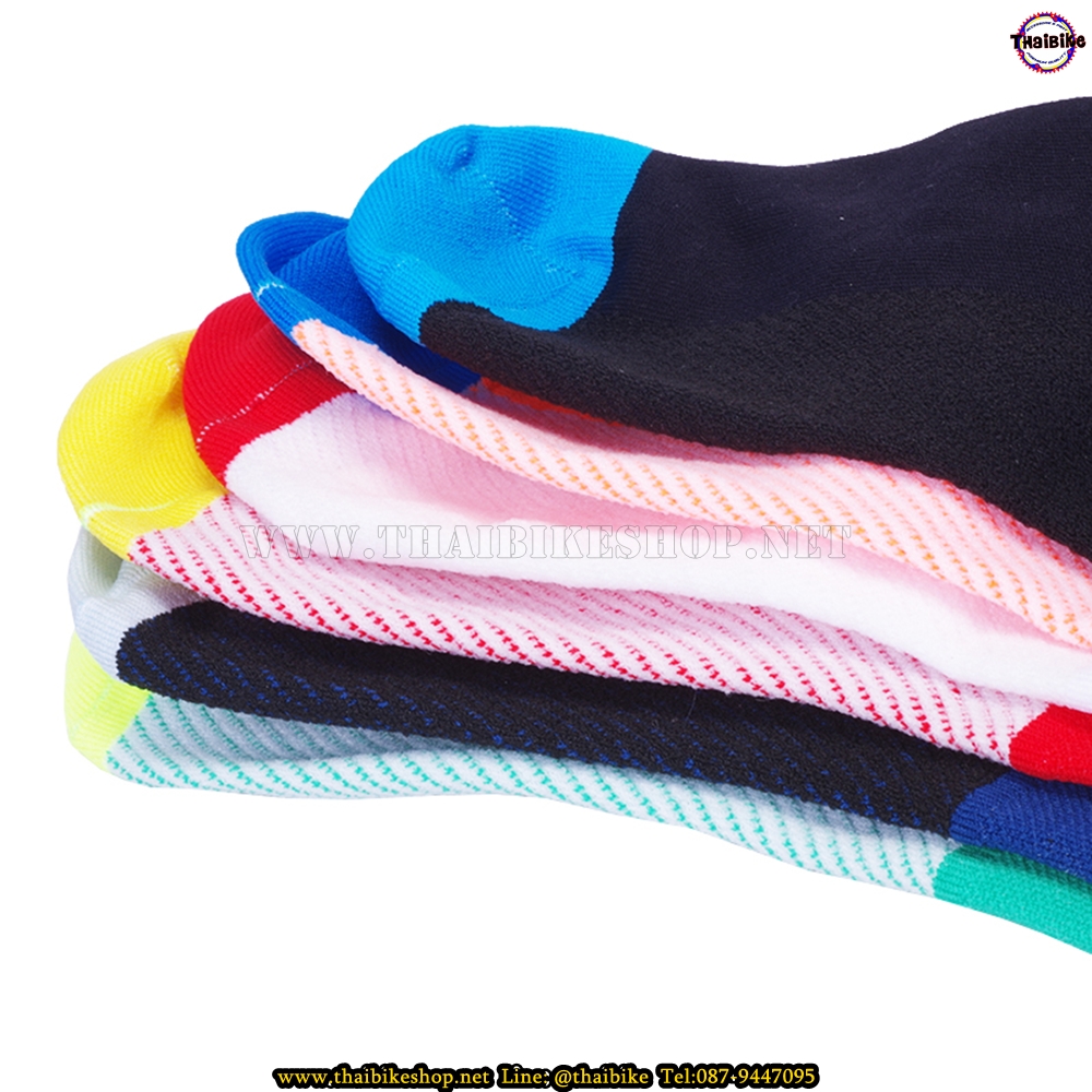 ถุงเท้าจักรยาน ถุงเท้ากีฬาออกกำลังกาย วิ่ง DH SPORT รุ่น DH18 สำหรับเท้าไซต์39-46