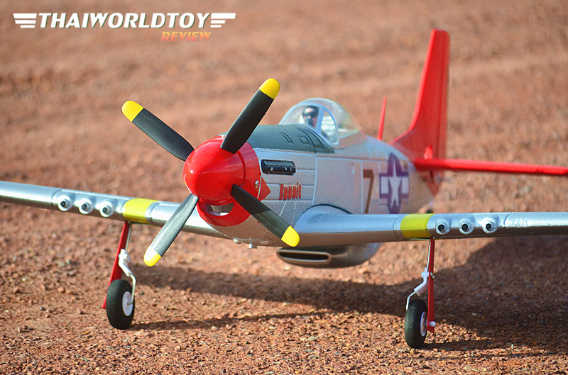 P-51D Mustang 750mm. 4Ch6G AUTO