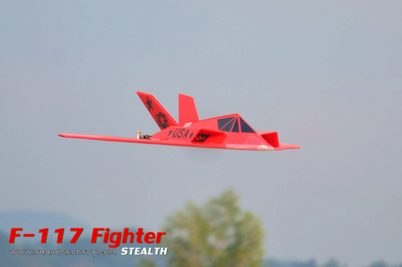 F-117 Stealth Rc 800mm.ชุดพร้อมบิน