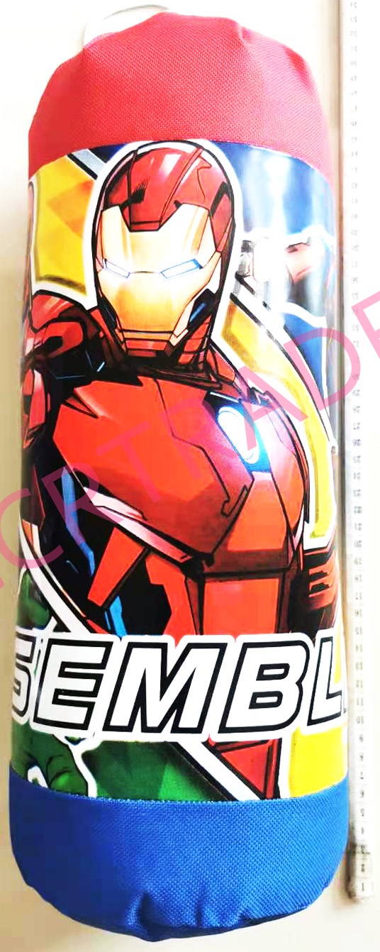 ชุดชกมวยอเวนเจอร์+นวมถุงตาข่าย 13.5x41 ซม.(ลิขสิทธิ์แท้)(1x3)