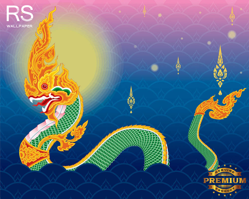 วอลเปเปอร์ ภาพพญานาค(สั่งผลิต)