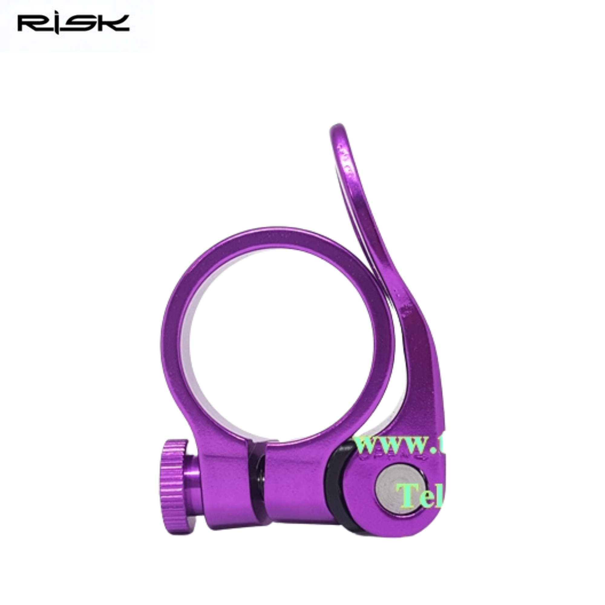 รัดหลักอานจักรยานแบบปลดเร็ว RISK ขนาด 31.8 สำหรับหลักอาน 27.2