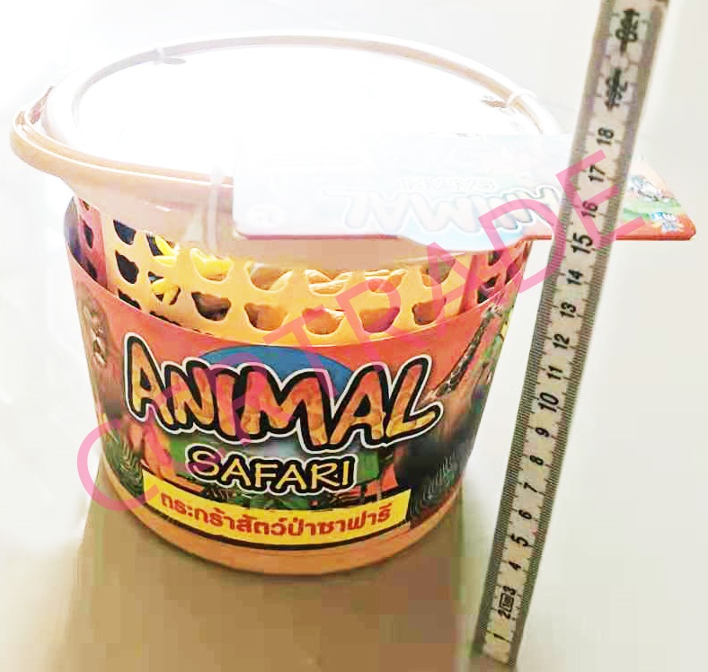 ชุดตะกร้าสัตว์ป่าซาฟารี 14 ชิ้น 14x18.5 ซม.(1x3)