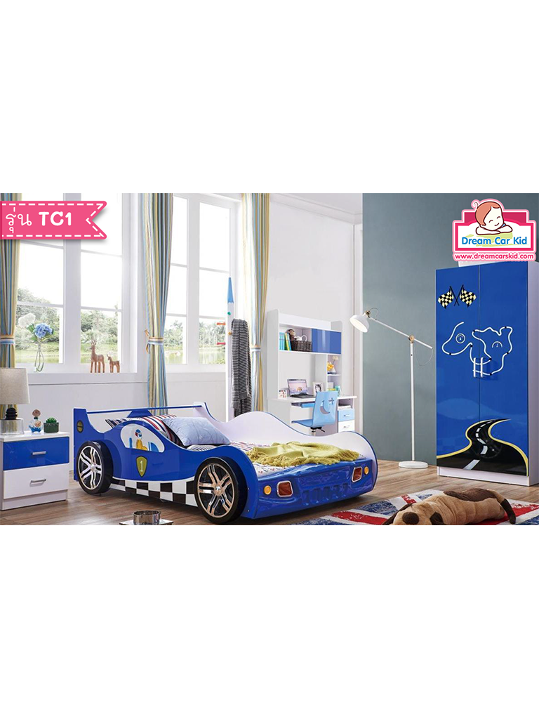 ชุดห้องนอนเด็ก รุ่น TC1 เตียงขนาด 4 ฟุต