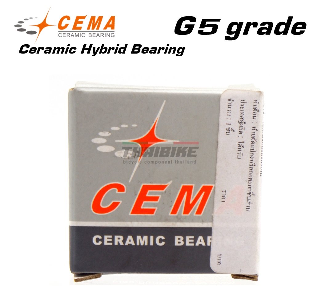 ตลับลูกปืนล้อจักรยานแบบเซรามิค สำหรับจักรยาน เกรดพรีเมี่ยม ยี่ห้อ CEMA(ไต้หวัน) 608 609 688 699 R6 6000 6001 6800 6801 6802 6803 6804 6805 6806 6900 6901 6902 6903